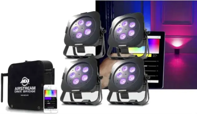 American DJ WiFly Par Air Stream Pak
