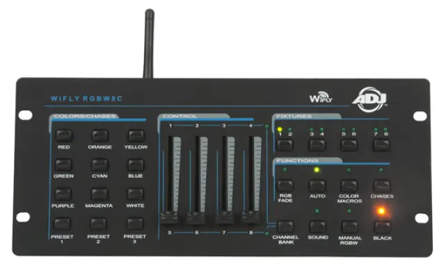 American DJ WiFLY RGBW8C