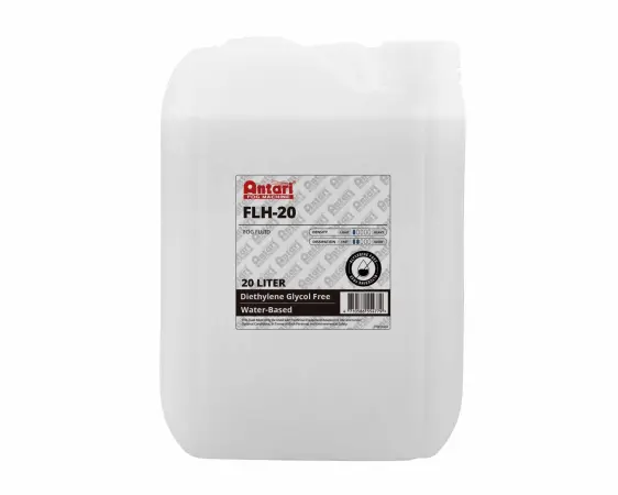 Antari FLH 20 | 20L Light-Density Faze Fluid | Medium Hang Time for Theater and Film