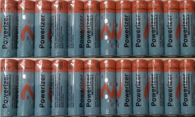 24x Rechargeable AA Batteries - 2600mAh