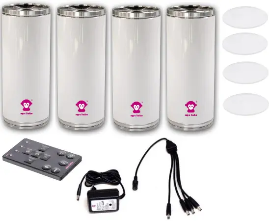 Ape Labs Can SE White | Set of 4