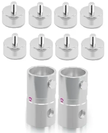 Ape Labs Uni Adapter Pack | 8x Design Screws, 2x Stick Adapters