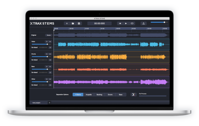 Audionamix XTRAX STEMS (1-Year License sent via E-mail)