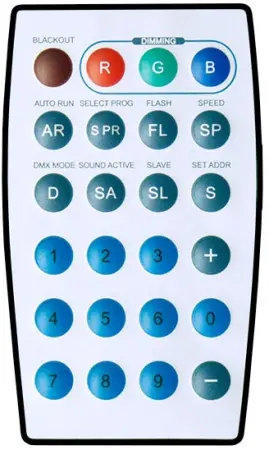Blizzard Lighting Motif Fresco Remote