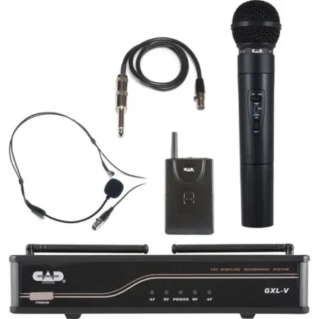 CAD GXLVHB Handheld/Bodypack VHF Wireless System