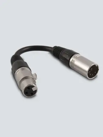 Chauvet DJ DMX 3F5M (3-pin (F) to 5-pin (M) DMX turnaround)
