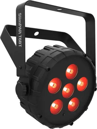 Chauvet DJ SlimPAR T6BT ILS | Bluetooth RGB Wash Light | ILS & DMX Control in Compact Design