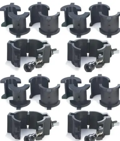 Chauvet DJ CLP-10 | 1in, 2in O-Clamp (x4)
