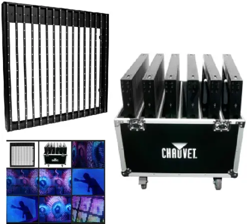 Chauvet DJ MVP37.5X6 MVP-37.5 6-Pack with Case