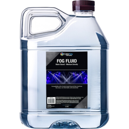 ColorKey Fog Fluid 4L | Water-Based Medium Density | For Fog & Haze Machines