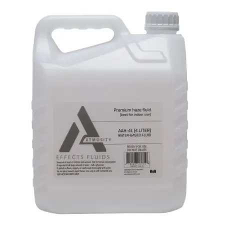 Elation AAH-4L | Atmosity Water-Based Haze Fluid (4L / 1 Gallon) for Magmatic Hazers