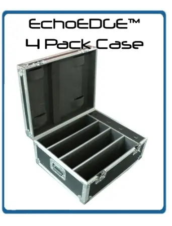 Eternal Lighting Echo EDGE 4 Pack Charging Roadcase