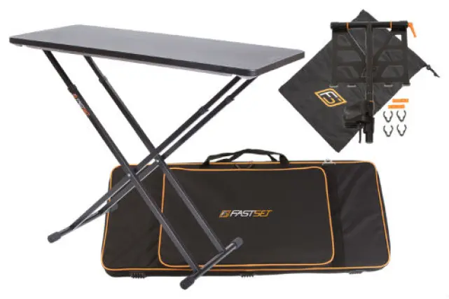 Fastset Pro DJ Bundle (black table)