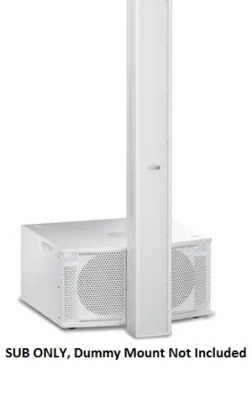 FBT Vertus CLA208SAW | Dual 8in - 129dB