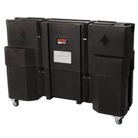 Gator G LCD 5055 | 50in-55in Display Transport Case | Roto-Molded Shell with Braked Casters