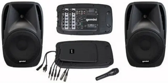 Gemini ES-210MXBLU 10in Speaker Package
