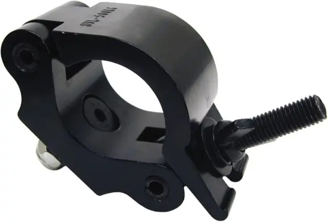 Global Truss Pro Clamp BLK | Heavy-Duty 50mm Truss Clamp, 1,100lb Capacity, Black Finish