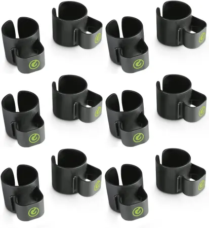 Gravity Stands GSACC35B x12 | Dozen Cable Management Clips (35mm)