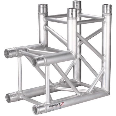 JMAZ Thunderz TZ1008 | 12in 2-Way TZ34 Corner | 90-Degree L-Shape F34 Junction