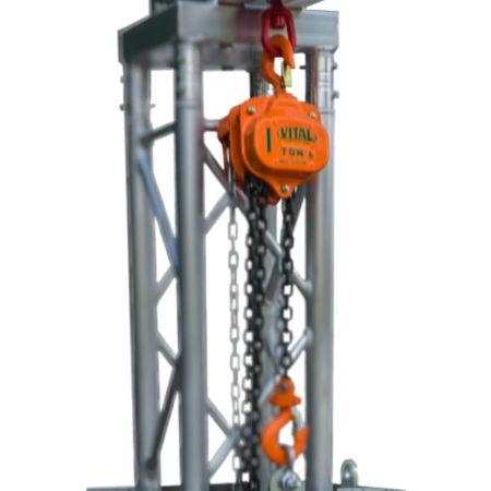 JMAZ ThunderZ TZ1023 | 1 Ton Manual Chain Hoist | 33 Foot Steel Chain