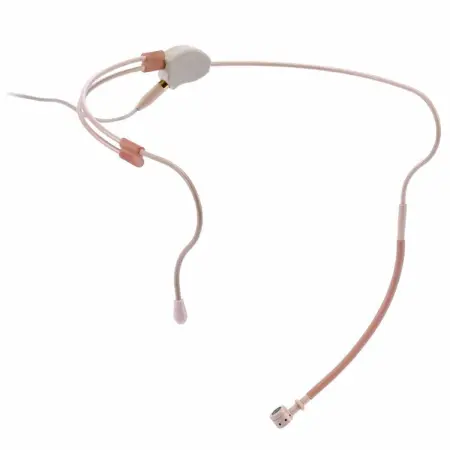 JTS CM214ULiF (Beige) | Lightweight Cardioid Headworn Microphone | Detachable Cables with Mini XLR Options