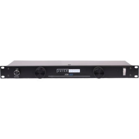 Juice Goose JG8LED | 8-Outlet Rackmount Power Conditioner with Dimmable LED Rack Lighting