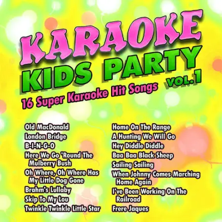 Karaoke Music Kids Karaoke Party Vol. 1 (digital download)