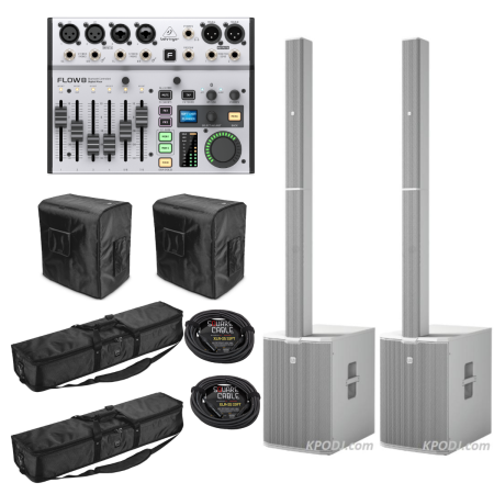 LD Systems Maui 44 All White Sound System