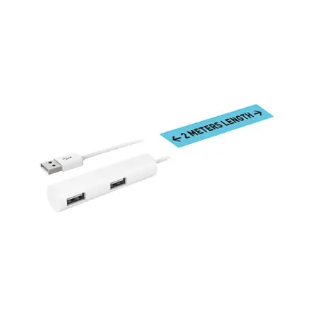 LED Table USB 4 PORT HUB