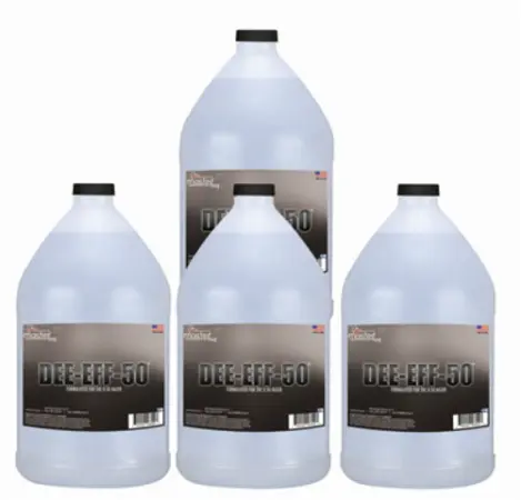 Master Fog DEE-EFF-50 - Haze Fluid for DF-50 (4 Gallon Case)