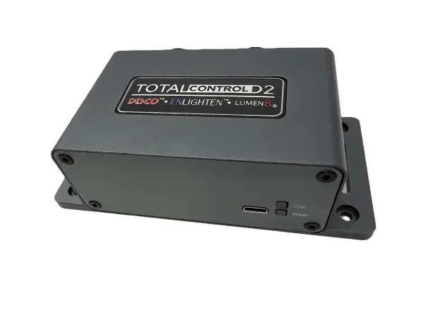 Mega Lite Total Control D2 | USB-C to DMX Interface with RDM & Dual 5-Pin Outputs