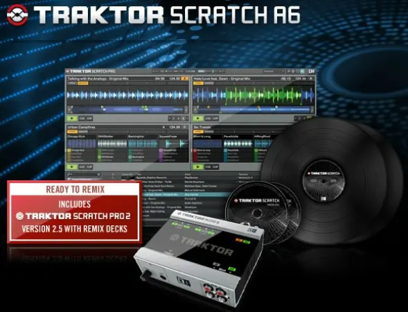 Native Instruments Traktor Scratch A6