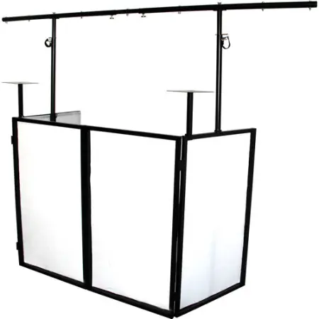 NovoPro SDX v2 DJ Booth (black frame)