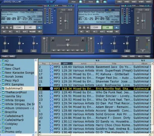 PCDJ Blue VRM Beginner DJ Software (no box)