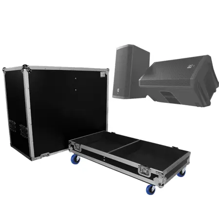 ProX X-EV-ZLX12P Dual speaker ATA flight case