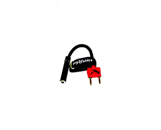 ProX XC-BNQF-RD | 6" Adapter Banana to 1/4" TS-F High Performance Cable