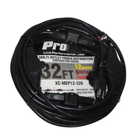 ProX XC-MEP12-326 (32ft 6 Outlet Extension Cord)