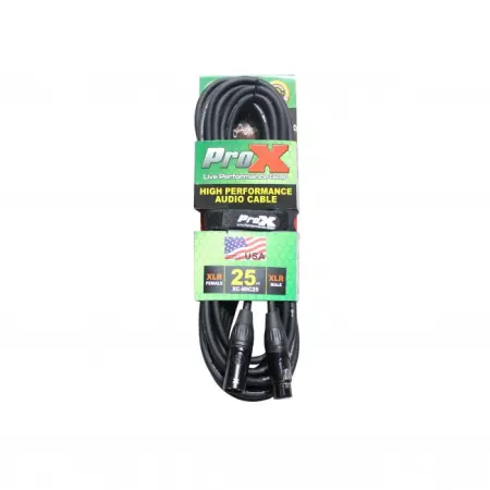 ProX XC-MIC25 | 25' XLR to XLR Cable
