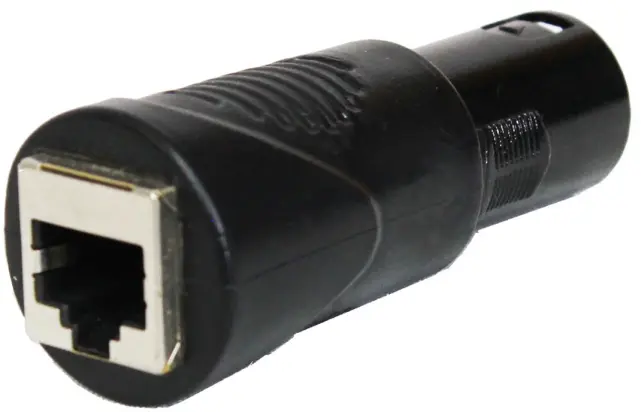 ProX XC-RJ45XM3 | RJ45 to 3PIN Male DMX Adapter