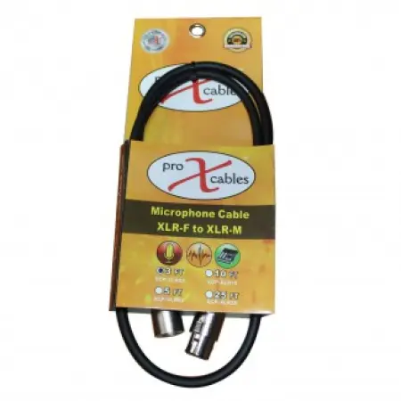 ProX XCP-XLR03 | 3ft XLR to XLR Cable