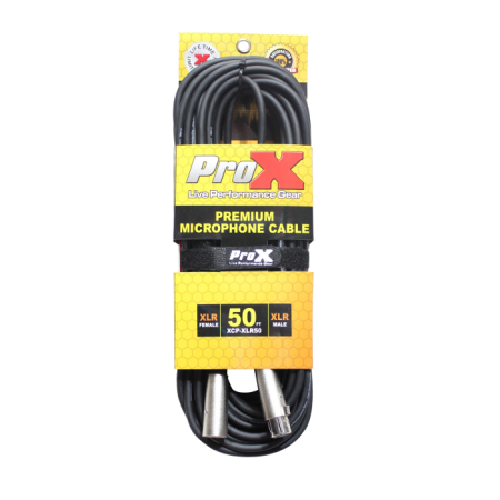 ProX XCP-XLR50 | Premium 50' XLR to XLR Cable