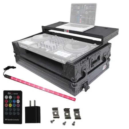 ProX XS-DDJ1000WLTBL LED | Case for Pioneer DDJ-1000 & More