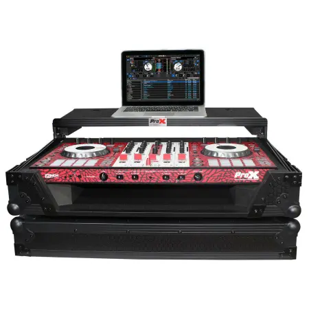 ProX XS-DDJSX-WLTBL LED Case for Pioneer DDJSX2/3, DDJRX, and Denon MC7000