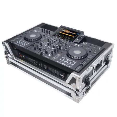 ProX XS-XDJRX3W | Flight Case for Pioneer XDJ-RX3 & DDJ-REV5 w/ 1U Rack & Wheels
