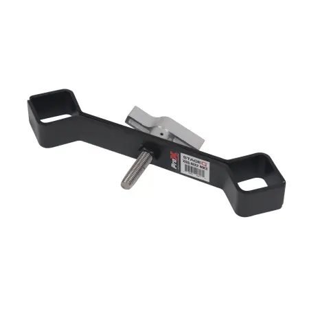 ProX XSQ-MX2 MK3 | Heavy Duty 2 Leg Stage Clamp | Steel StageQ Platform Stabilizer