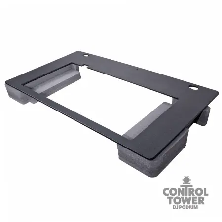 ProX XZF-DJXDJRX3BLPLATE | Replacement Top Plate for XDJ RX3 | Black Finish for Control Tower DJ Podium