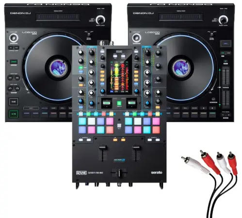 Rane Seventy Two + 2x Denon LC6000
