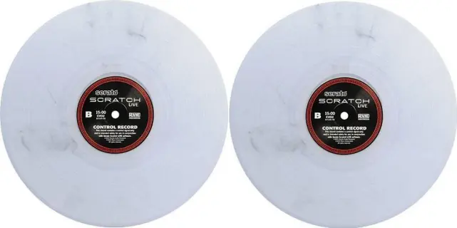 Rane SSL Vinyl Clear Serato Scratch Live (pair)