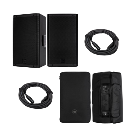 RCF Dual ART 932-A Speaker Package with Covers