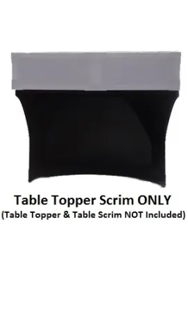 Scrim-King SS-TTP601001-W Topper Scrim